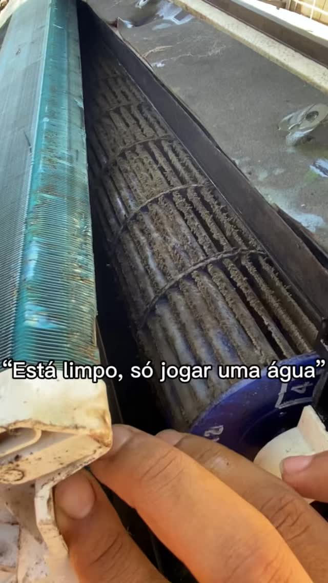 'Meu ar condicionado parou de gelar'